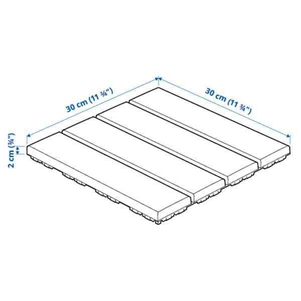 Настил РУННЕН, д/улицы, коричневая морилка, 0.81 м² ИКЕА, IKEA - фото 8 - id-p102335592