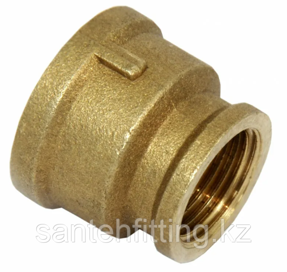 Латунь муфта 2 х 1 Украина, фото 1