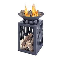 Кострище садовое с дровницей, аренда