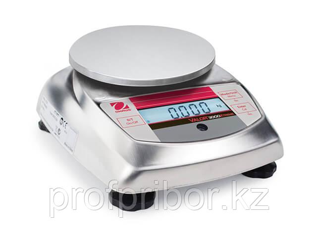 Весы порционные OHAUS Valor 3000 Xtreme V31X3 (3 кг, 1 г, внешняя калибровка)