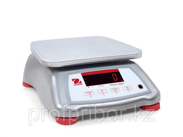 Весы порционные OHAUS Valor 4000 V41XWE3T (3 кг, 0,5 г, внешняя калибровка)