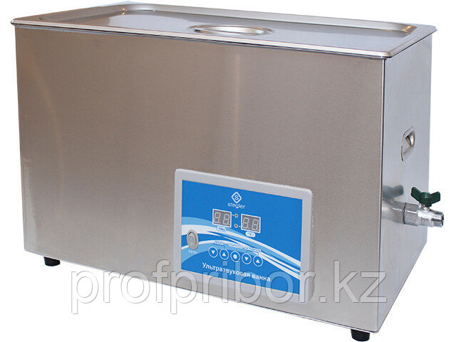 Ультразвуковая ванна (мойка) Stegler 30DT (30 л, 20-80°C, 720W) - фото 1 - id-p102345005