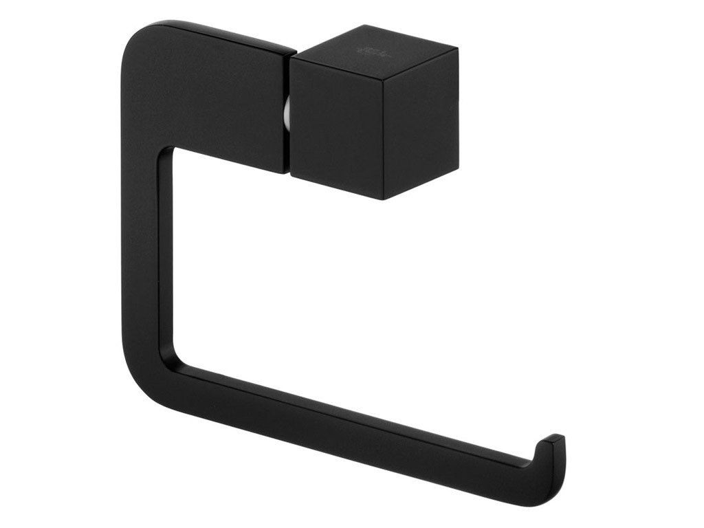 Держатель для туалетной бумаги без крышки BISK FUTURA BLACK 02963 Польша