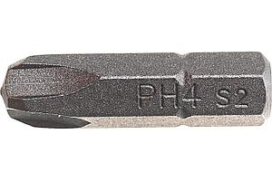 Вставка-бита 1/4"DR крестовая, РН4, 25 мм 514404