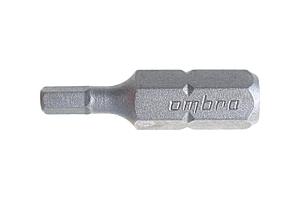 Вставка-бита 1/4"DR шестигранная, H3, 25 мм 514230