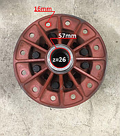 Дифференциал в сборе XCMG LW500F/LINGONG LG953 отверстие 16mm 250300331 250301774/250300331/ZL50.2A