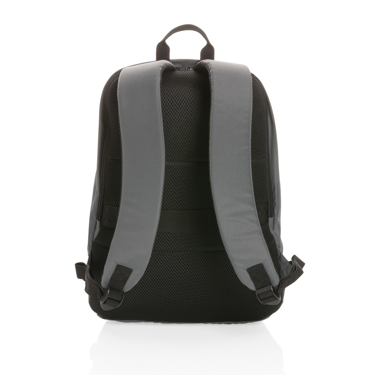 Антикражный рюкзак Impact из RPET AWARE , темно-серый; , Длина 35 см., ширина 13 см., высота 45 см., диаметр 0 - фото 4 - id-p102350110