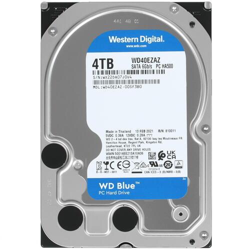 Жесткий диск HDD 4Tb Western Digital Blue WD40EZAZ