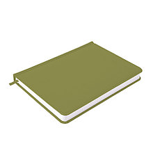 Ежедневник недатированный Campbell, А5,  оливковый, белый блок, Зеленый, -, 24605 09