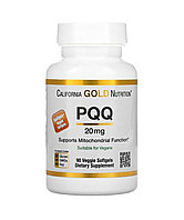 California gold nutrition Пирролохинолинхинон, 20 мг, 90 растительных капсул