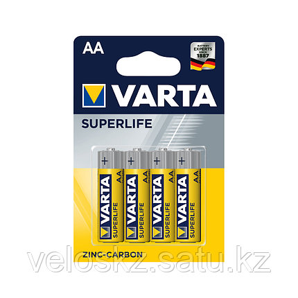 Varta Батарейки VARTA АА R6P Superlife Mignon 4шт Блистер, фото 2