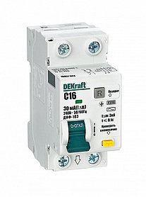 Автоматический выключатель дифференциального тока ДИФ103-4,5кА-1N-016A-030-C АВДТ /16052DEK/