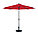 Зонт пляжный круглый (ZT-BP2072) бежевый с утяжелителем-подставкой, фото 2