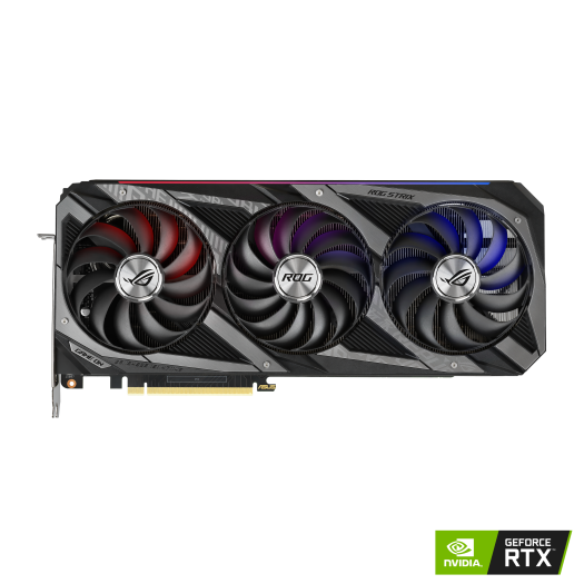 Видеокарта ROG-STRIX-RTX3080-O12G-GAMING, Triple fan, 12Gb/384bit GDDR6X, 2xHDMI 2.1, 3xDP 1.4a, HDCP, BOX