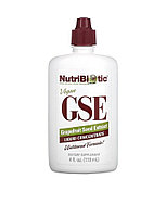 NutriBiotik веганский экстракт семян грейпфрута GSE, жидкий концентрат, 118 мл (4 жидк. унции)