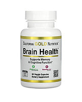 California GOLD Nutrition Brain Health, 60 растительных капсул