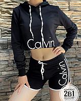 Комплект жен Calvin Klein 2в1 чер