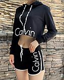 Комплект жен Calvin Klein 2в1 чер, фото 2