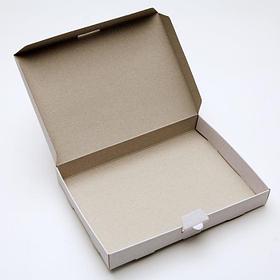 Коробка прямоугольная под 2 куска пиццы, 26,5 х 19,2 х 3,3 см