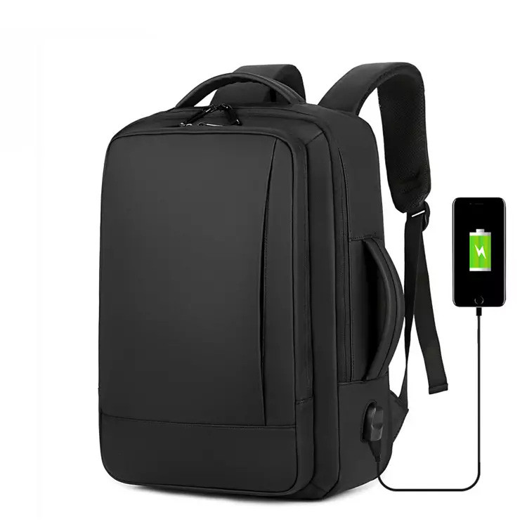 Рюкзак с USB разъемом многофункциональный стильный водонепроницаемый