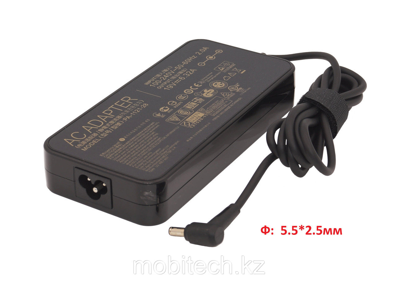 Блоки питания Asus 19V 6.32A 120W AP-1121-28 5.5x2.5 зарядка, блок питания, ORIGINAL (без силового кабеля) - фото 1 - id-p80757423