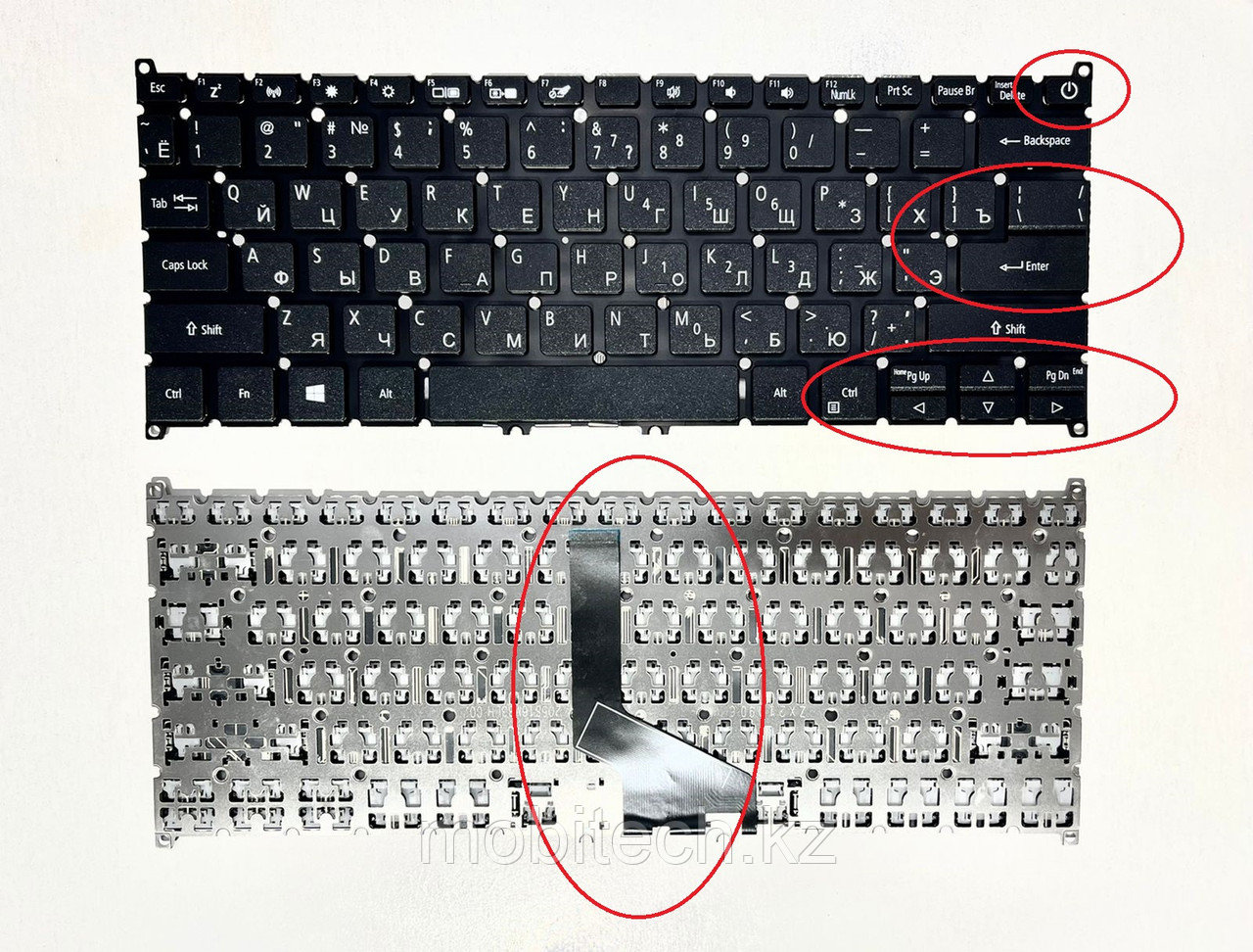 Клавиатуры Acer SF314-57 SF514-52 Swift 3 SF314-52 3 N17W3 N19H4 клавиатура c RU/ EN раскладкой без подсветкой