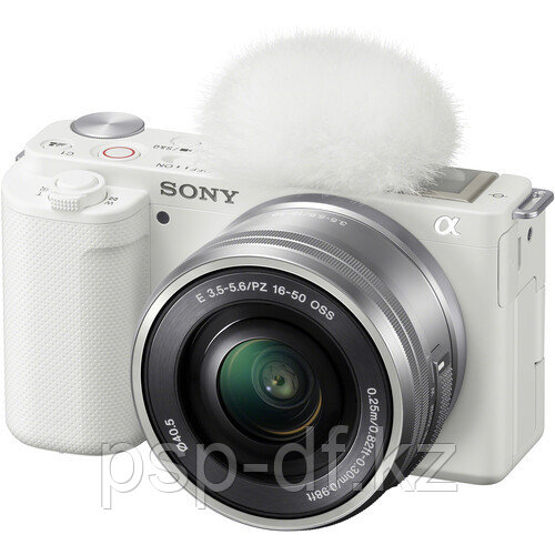 Фотоаппарат Sony ZV-E10 kit 16-50mm белый рус меню - фото 1 - id-p102355084