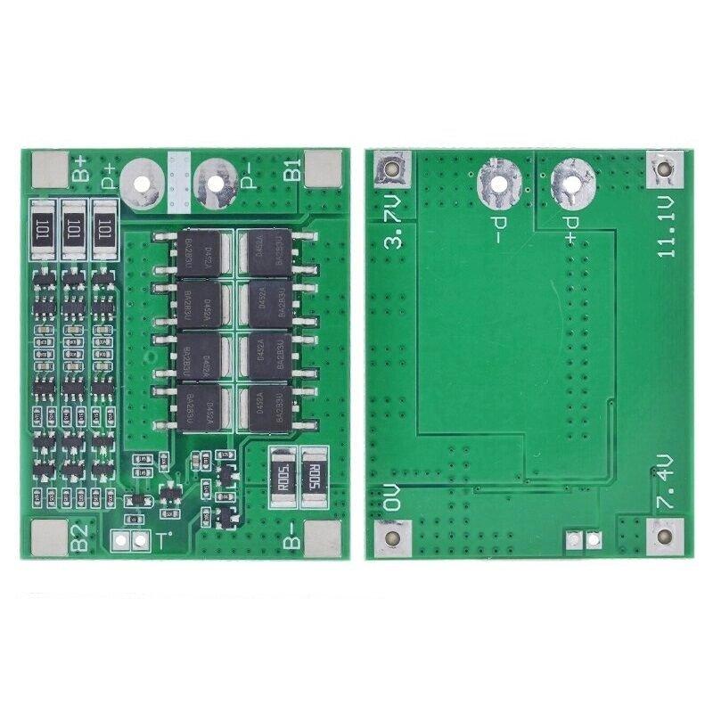 Плата заряда-защиты BMS LI-Ion аккумуляторов 3S 25А 12,6В - фото 2 - id-p102355396