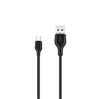 Интерфейсный кабель XO NB103 micro USB 2m Black