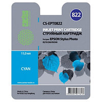 Cactus CS-EPT0822 голубой струйный картридж (CS-EPT0822)