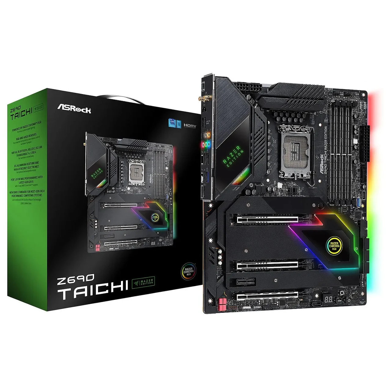 Материнская плата ASRock Z690 TAICHI RAZER EDITION