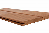 Вагонка,Новозеландская термососна Pino Premio (15*140(130)мм) 2,4м,1 шт.Профиль STS (темная). Для саун и бань.