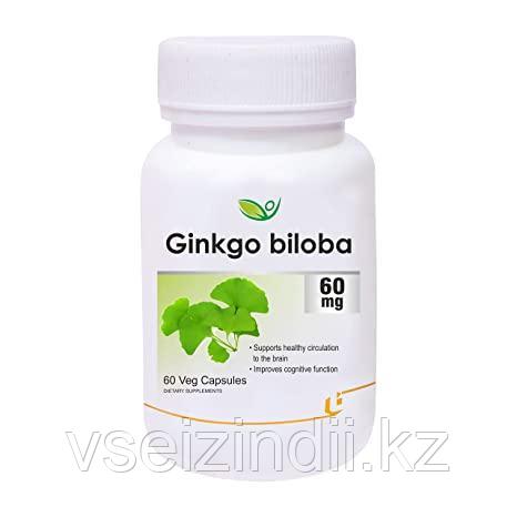 Гинко билоба 60 мг BIOTREX, для улучшения работы мозга - фото 1 - id-p102362210