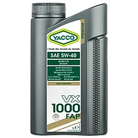 Yacco VX 1000 FAP 5W40 (1Л)