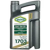 Yacco VX 1703 FAP 5W30 (5Л)