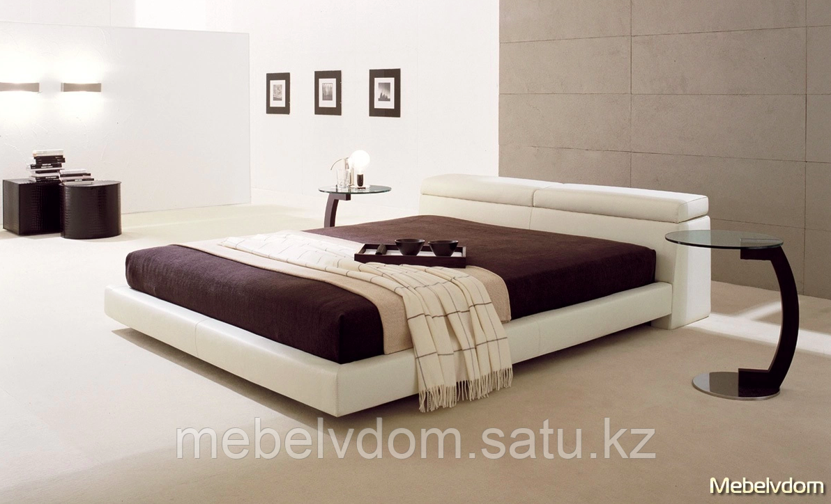 Кровать с мягким изголовьем Лоран - фото 1 - id-p102364814