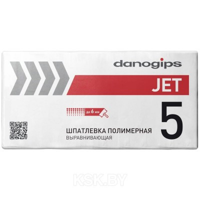 Шпатлевка полимерная Danogips JET 5