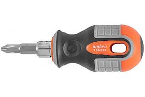 Отвертка стержневая двусторонняя ROUND GRIP, РН2,SL6x38 мм 756238