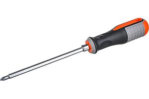 Отвертка стержневая двусторонняя ROUND GRIP, РН2,SL6x150 мм 756215