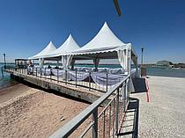 Аренда шатров в г. Кунаева 22.07.22г 2