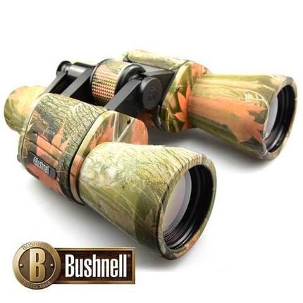 Бинокль охотничий с мощной оптикой Bushnell Trophy Camouflage 70x70, фото 2