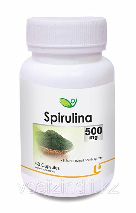 Спирулина 500мг BIOTREX, витамины и минералы, для энергии и сил