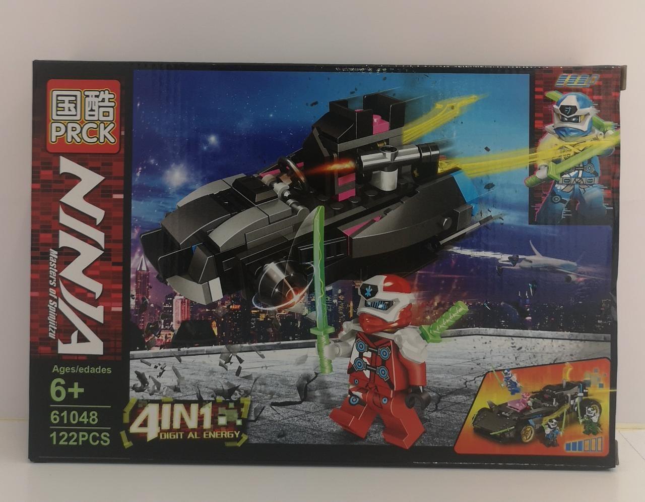 Конструктор NINJA, Ниндзя, 122 деталей / Конструктор