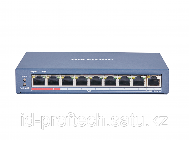 Коммутатор Hikvision PoE-коммутатор - фото 1 - id-p102370572