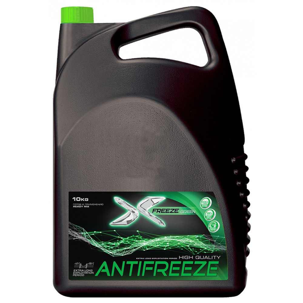 Антифриз X-FREEZE GREEN 11, RED 11 10кг