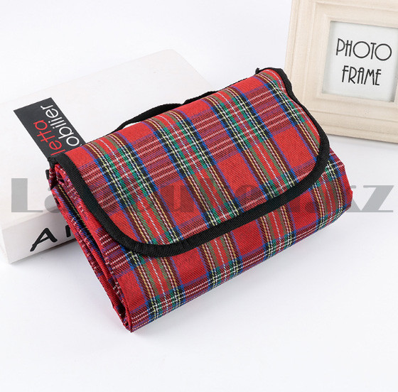 Коврик - сумка для пикника 150 * 180 см красный - фото 1 - id-p102370099