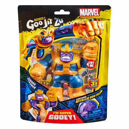 Гуджитсу Танос Марвел тянущаяся Фигурка GooJitZu