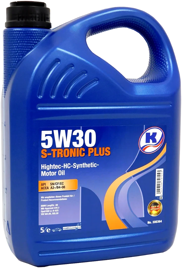 Моторное масло Kuttenkeuler S-Tronic Plus 5w30 5л