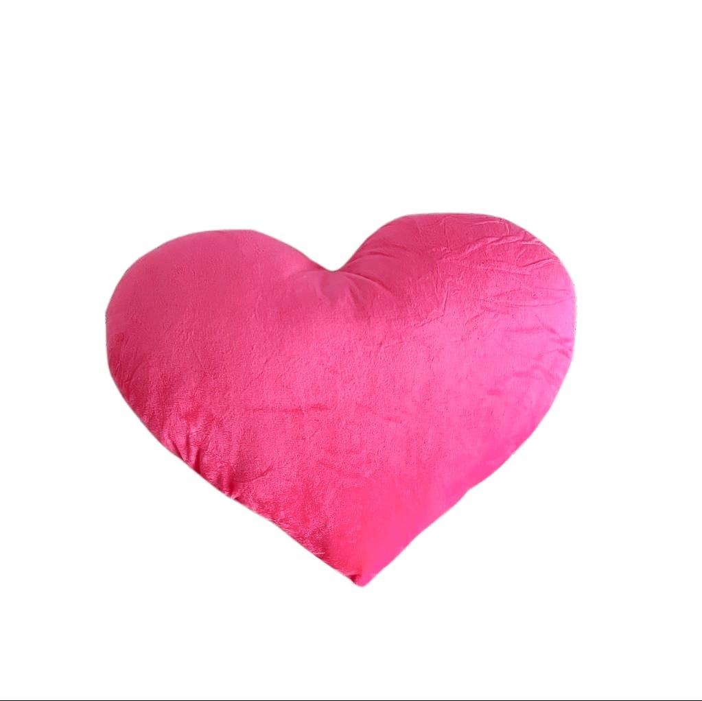 Декоративная подушка сердце "Розовая",  40 см