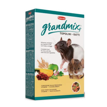 Padovan корм Grandmix Topoline Ratti для взрослых мышей и крыс  400гр